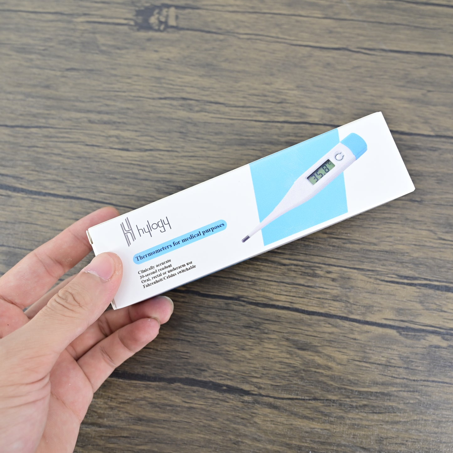 H HYLOGY Thermometers for Medical Purposes Thermometers for Baby Kids and Adults
