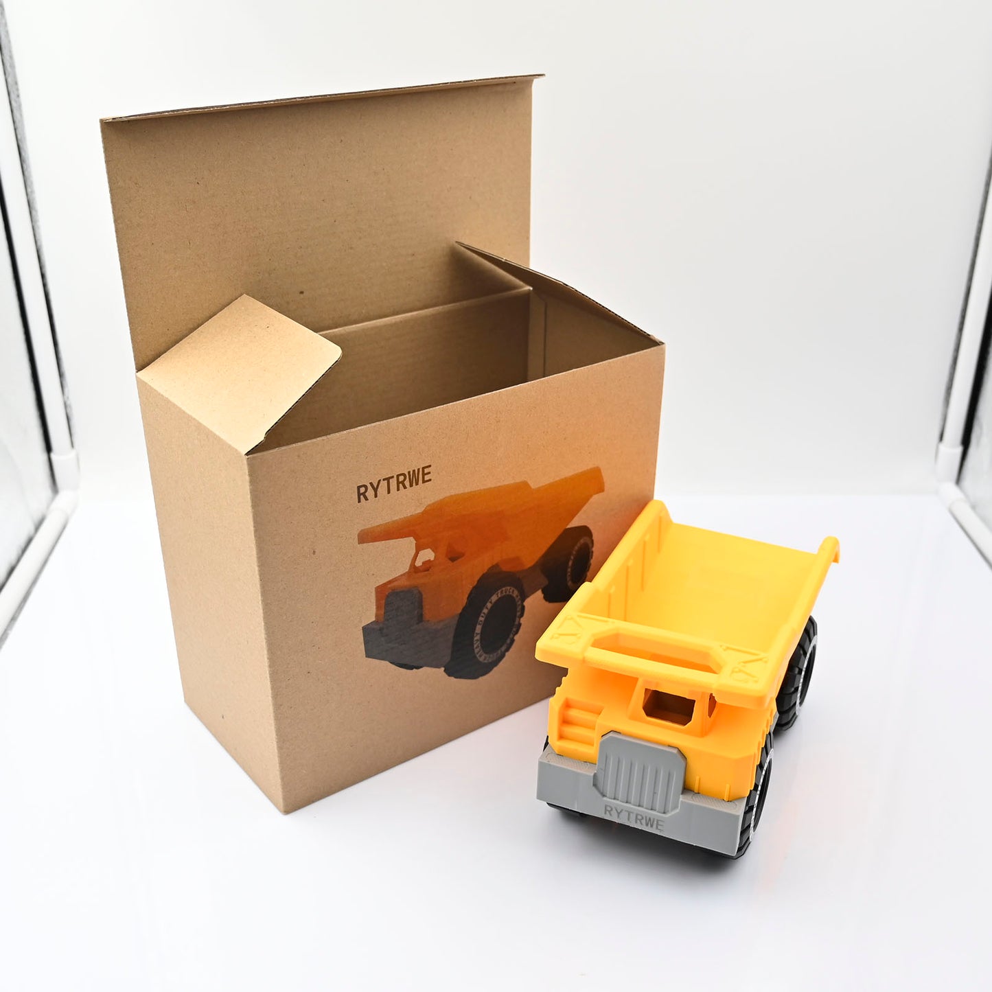 RYTRWE Engineering Truck Toy Plastic Dump Truck Models Kids Boys Mini Gifts