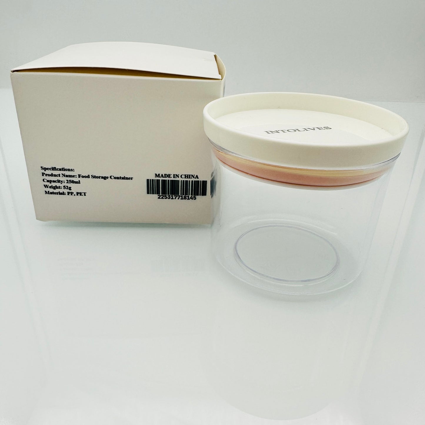 INTOLIVES Reusable Microwave Dishwasher Safe Leakproof Food Meal Prep Containers in Pink