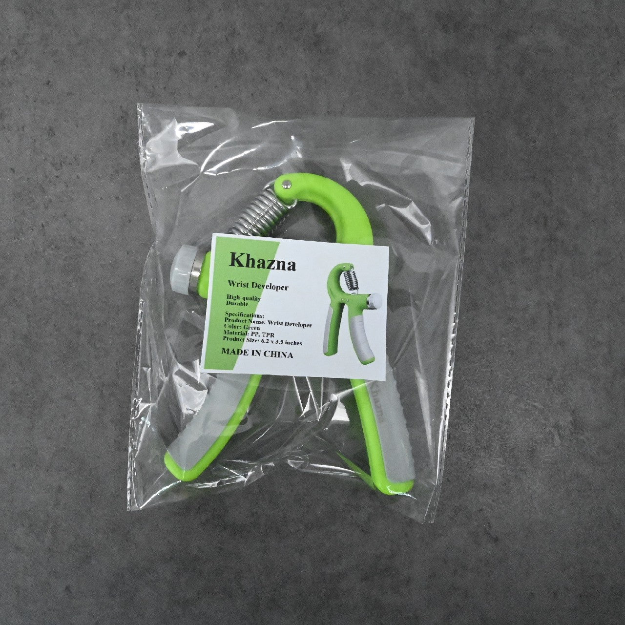 Khazna R-Type Adjustable Grip Fitness Equipment Wrist Developer