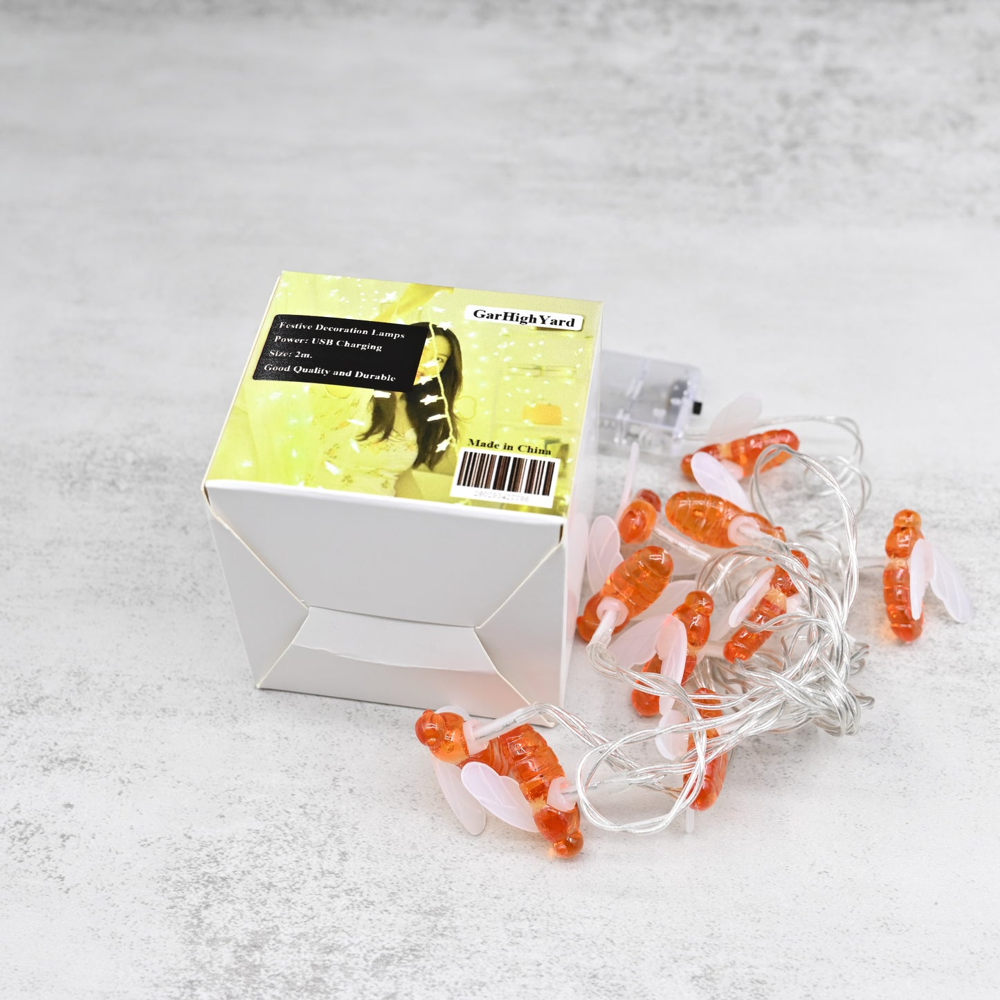 GarHighYard Bright Fairy Lights Festive Decoration for Christmas, Wedding, Party, Festival