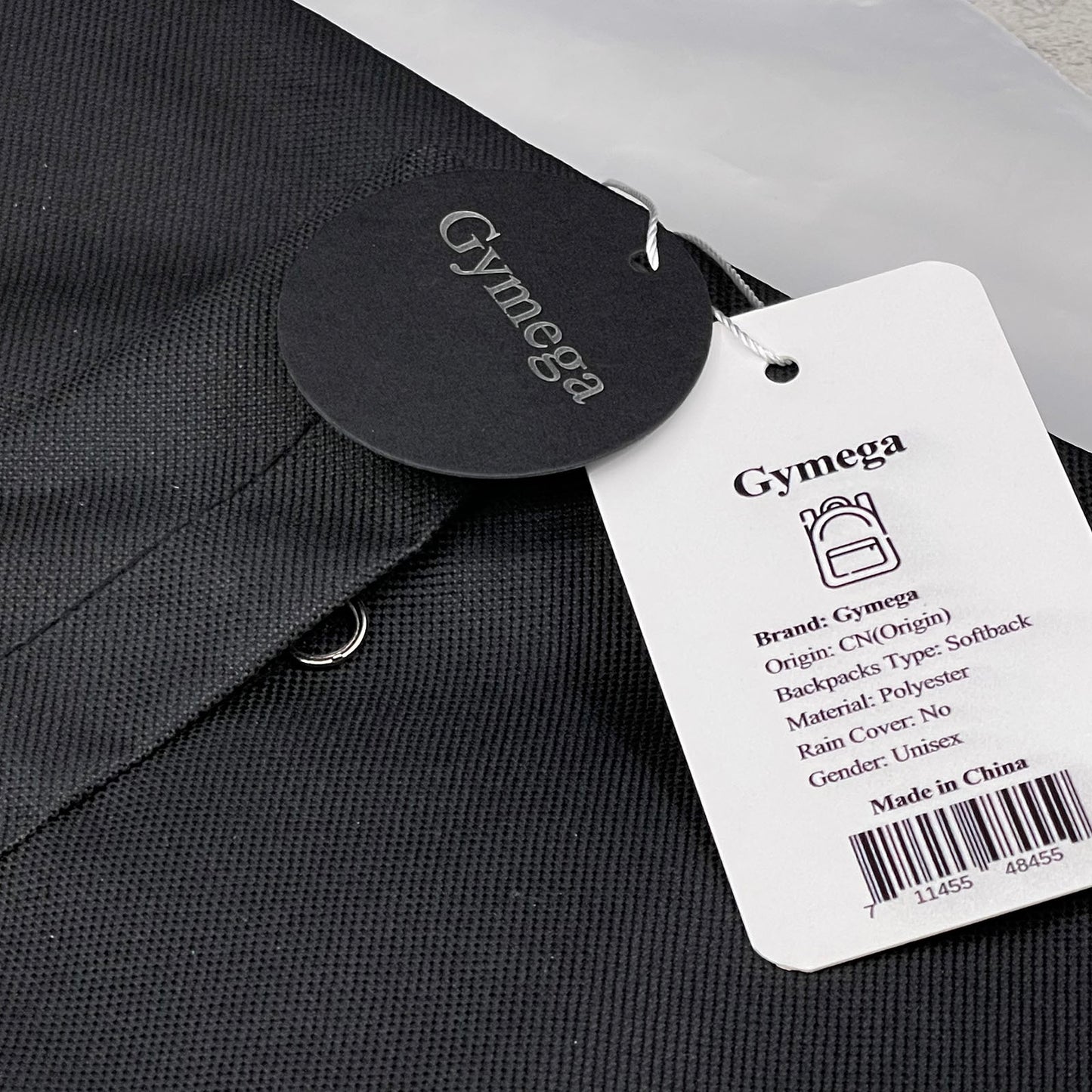 Gymega Canvas Backpack Anti-theft Shoulder Bag For Teenager School Backapck