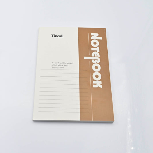 Tincall Printed Lined Notebook,160 Pages,200*140mm