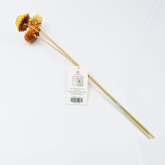 Meimeitang 1 Piece Dried Flower in Yellow