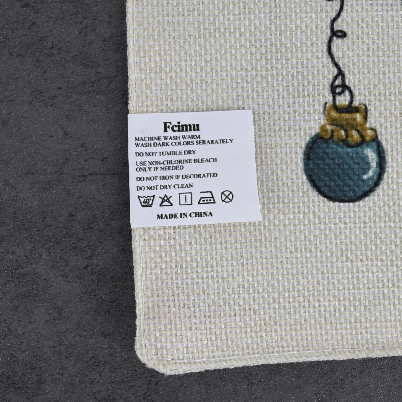 Fcimu Garden Flag for Christmas Outdoor Ornaments Decoration