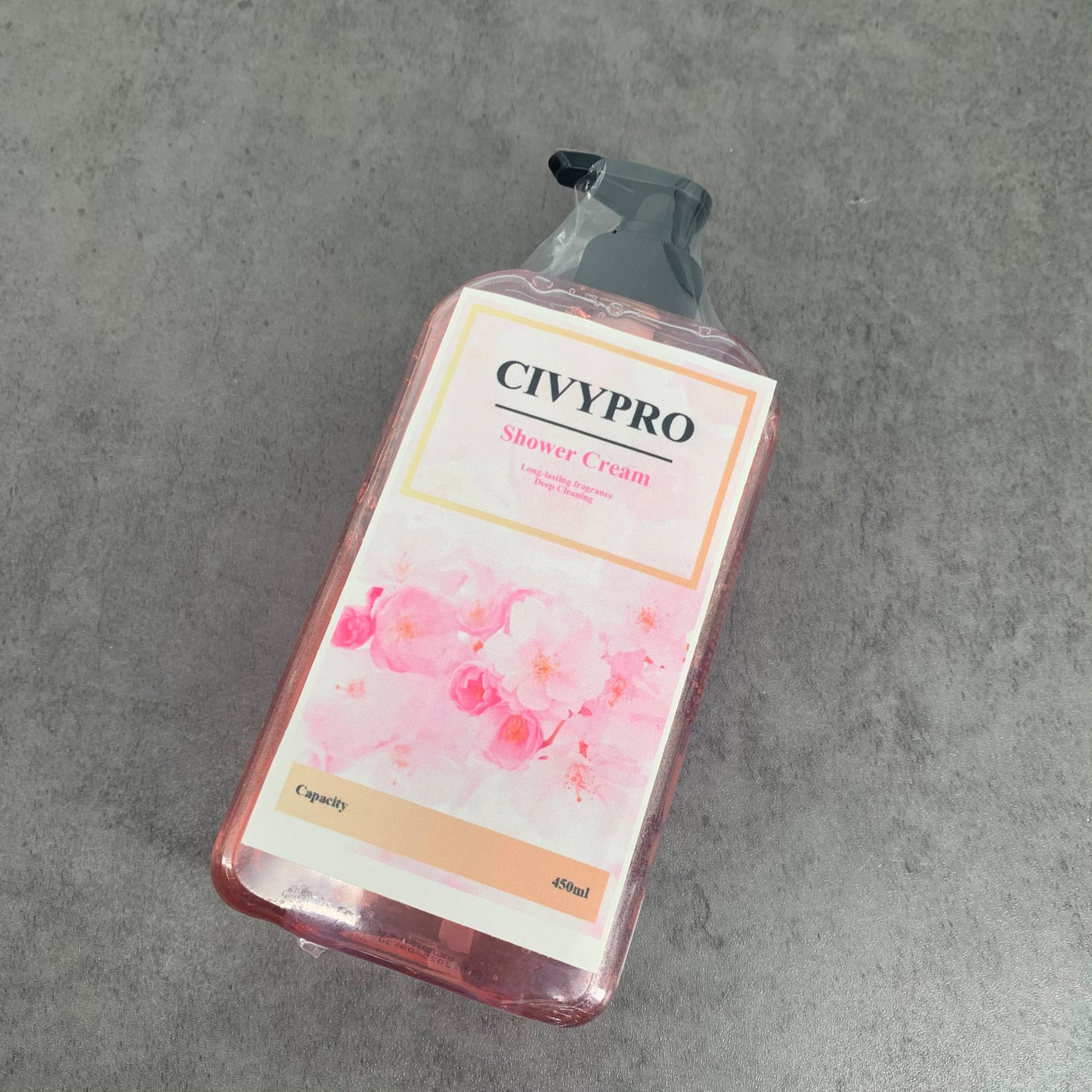 CIVYPRO Cherry Blossom Fragrance Body Wash Deep Cleansing Fragrance Long Lasting
