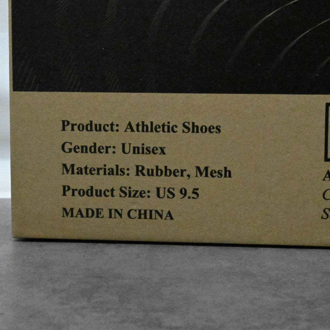 as shown Casual Men Sports Shoes Running Shoe Athletic Footwear In Black