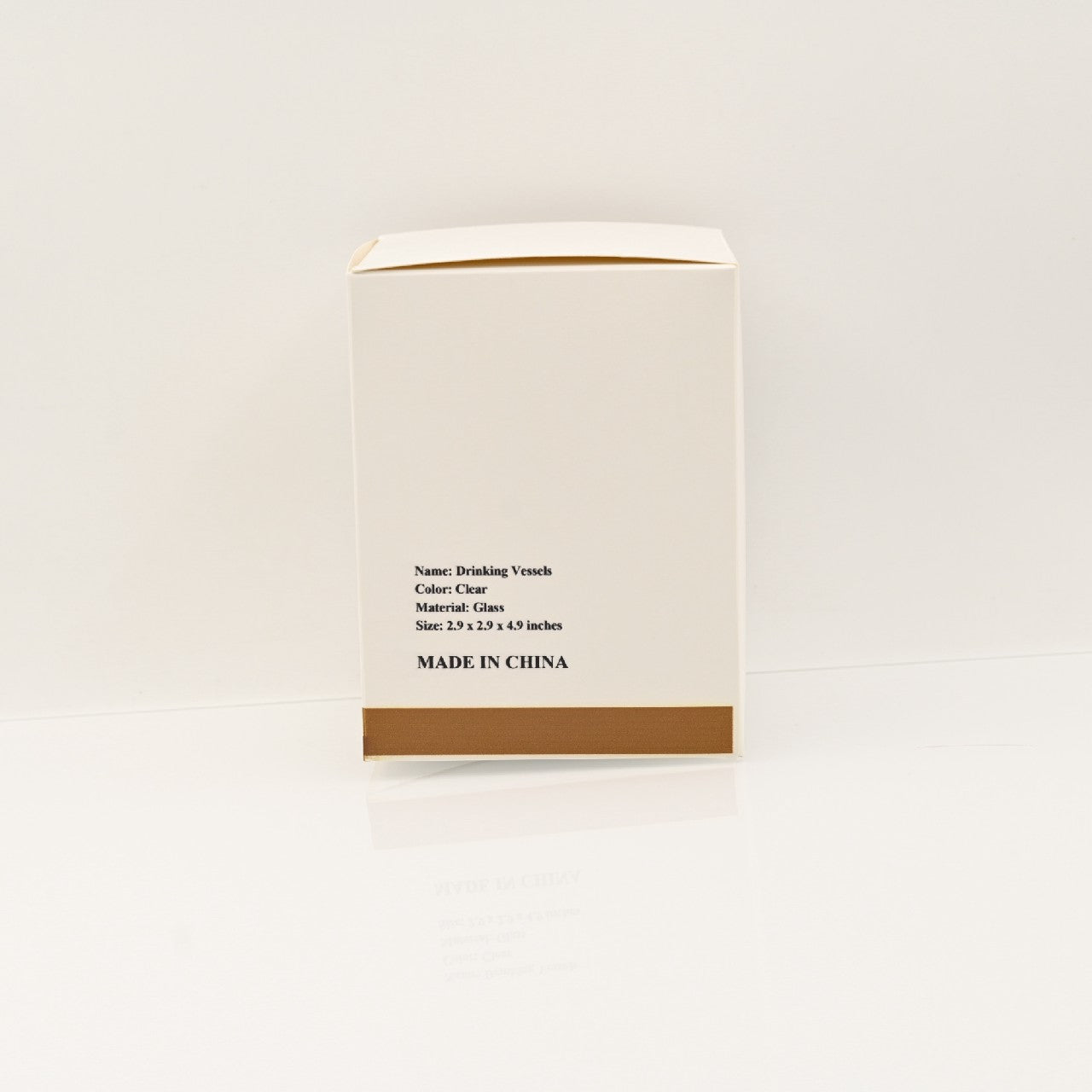 igulu Drinking Vessels Clear Glass Drinking Vessels for Cocktails, Beverage