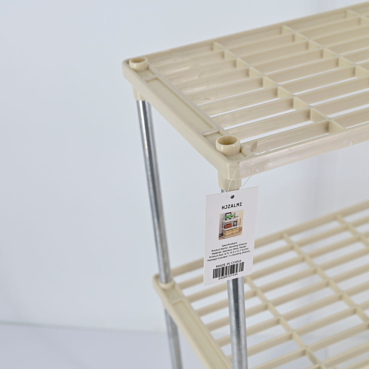 HJZALMI Storage Rack for Kitchen Tableware Shelves Home Bathroom Storage Rack