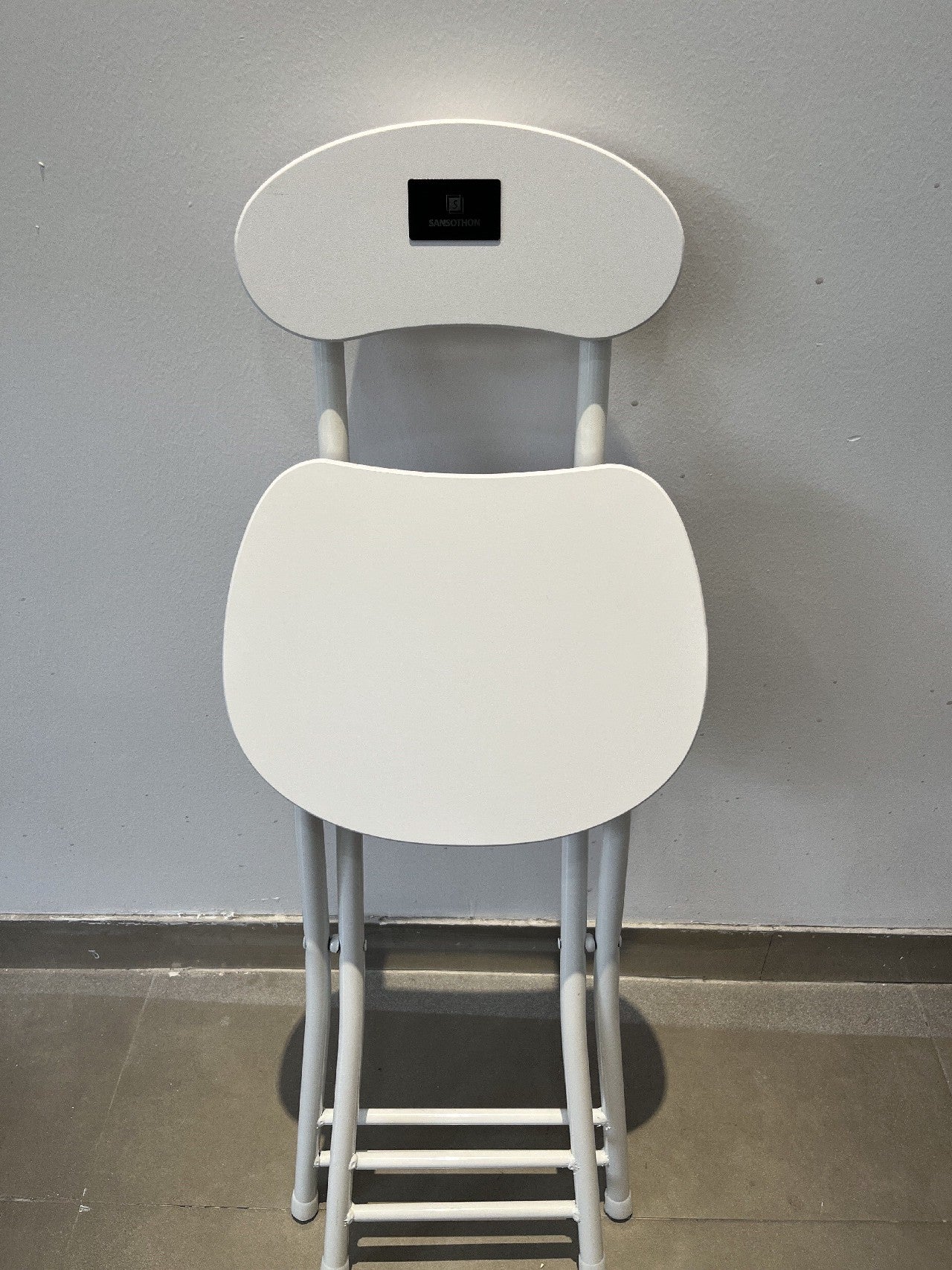 SANSOTHON Elegant Stainleess Steel Dining Chairs Perfect for Home, Restaurant, or Office Use