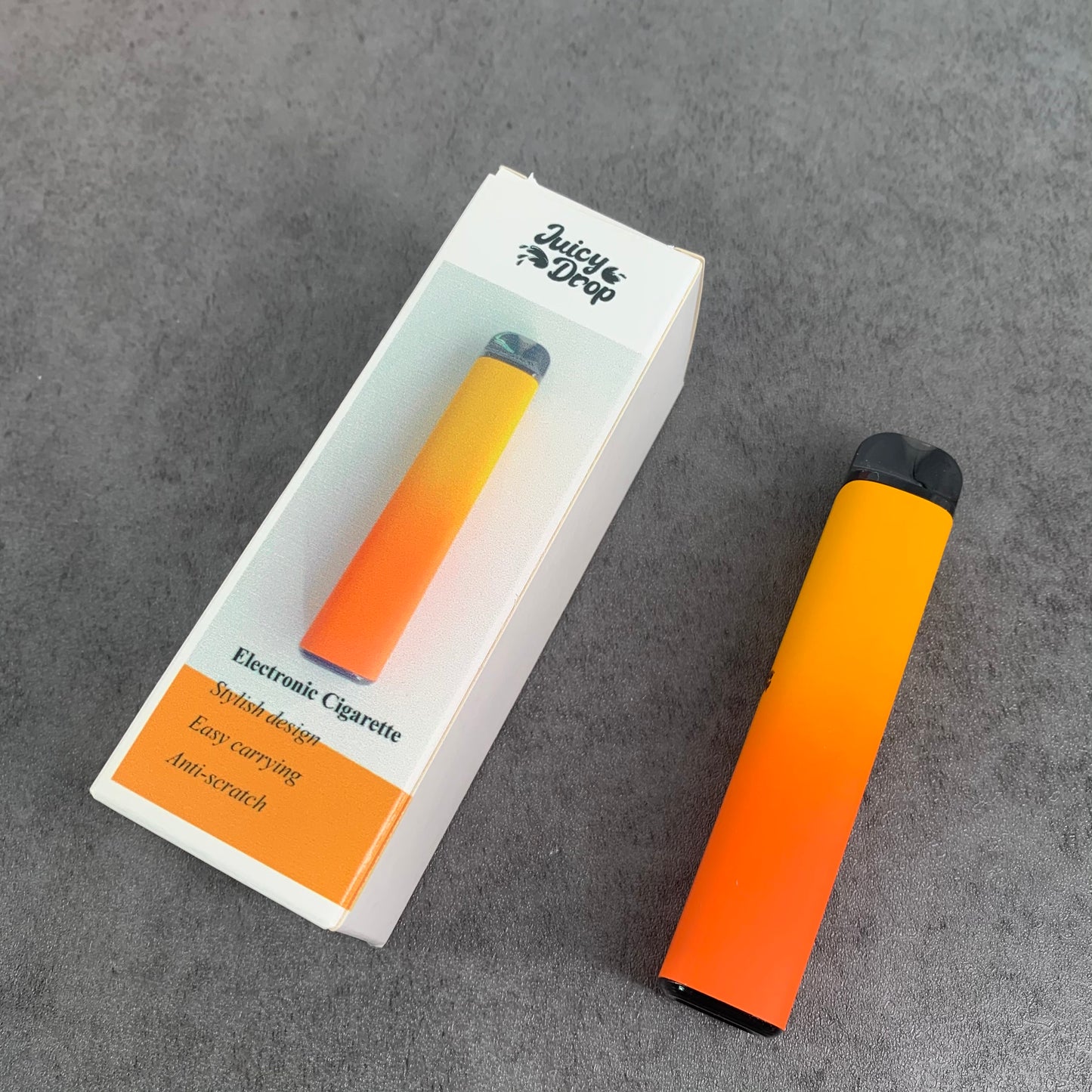 Juicy Drop Light Nicotine Fruit Flavor Content E-cigarettes in Orange
