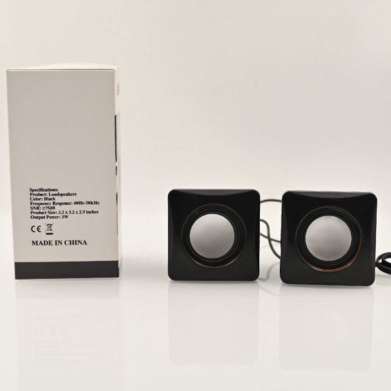 EBDODA USB Powered Desktop Speakers with Stereo Sound