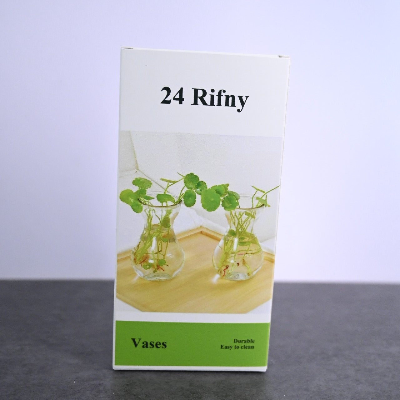 24 Rifny Hydroponic Plant Vase Utensils for Planting Plants, Indoor Terrariums for Plants