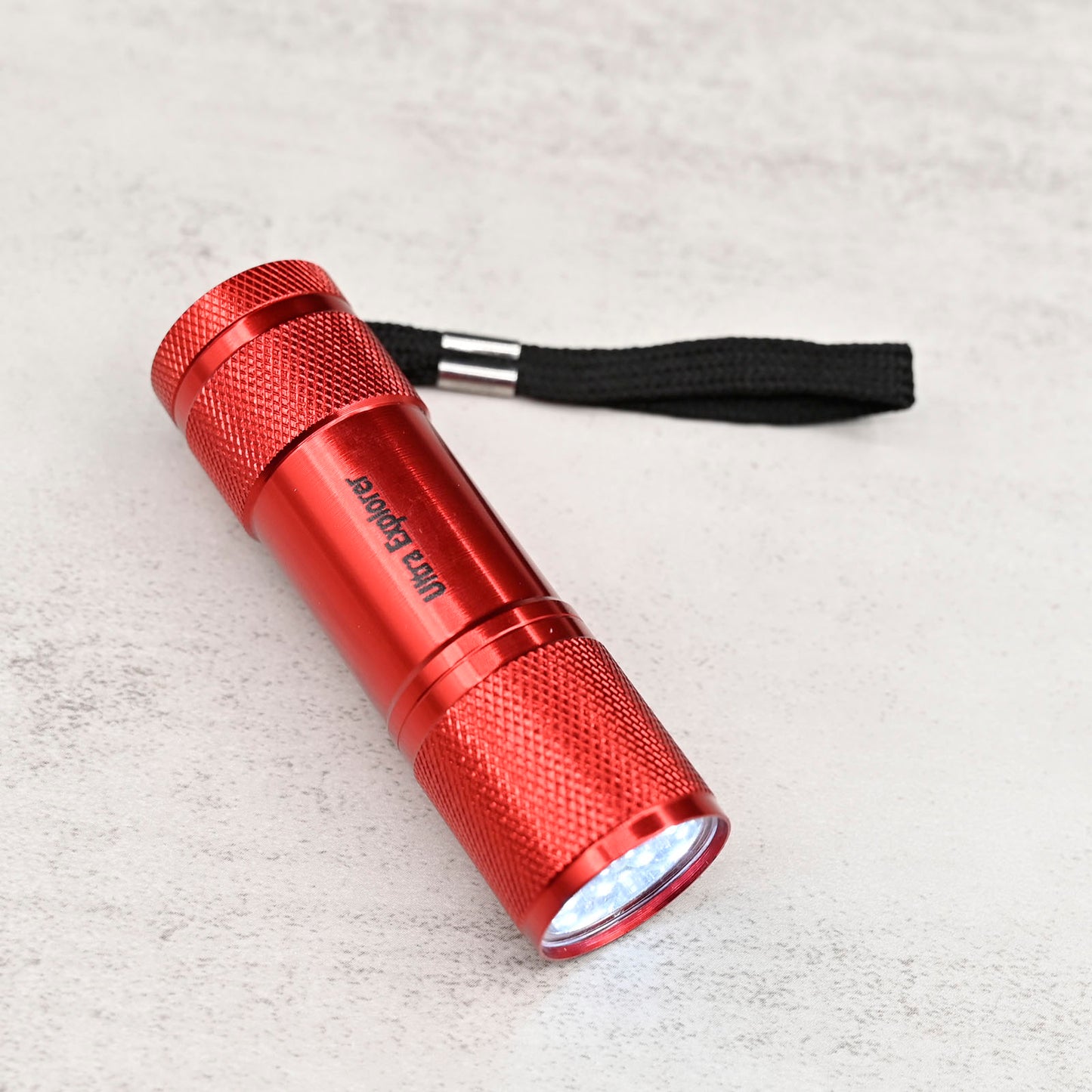 Ultra Explorer Mini Rechargeable LED Flashlight for Adventure, Camping