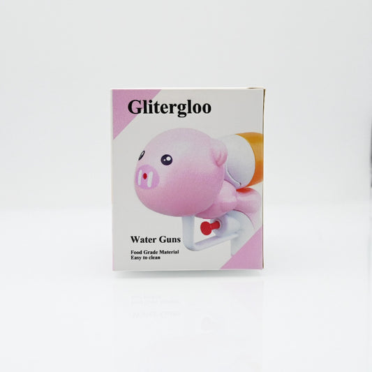 Glitergloo Pink Children's Toys Water Gun Summer Beach Toys Pig Toys Water Gun