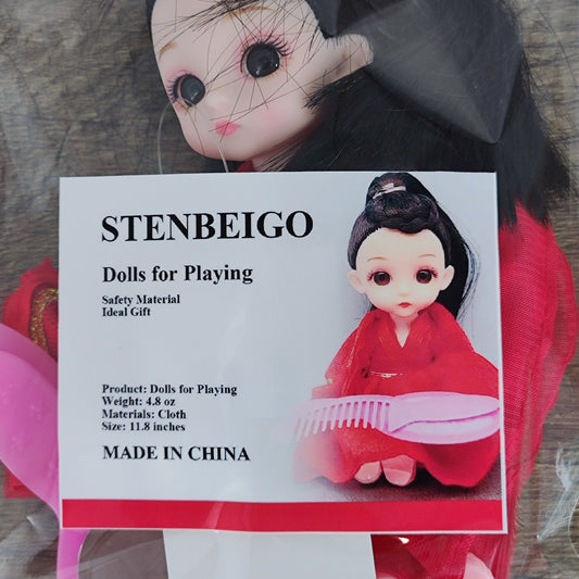 STENBEIGO Dolls for Playing Toddler Dolls with Removable Dress for Kids 3+