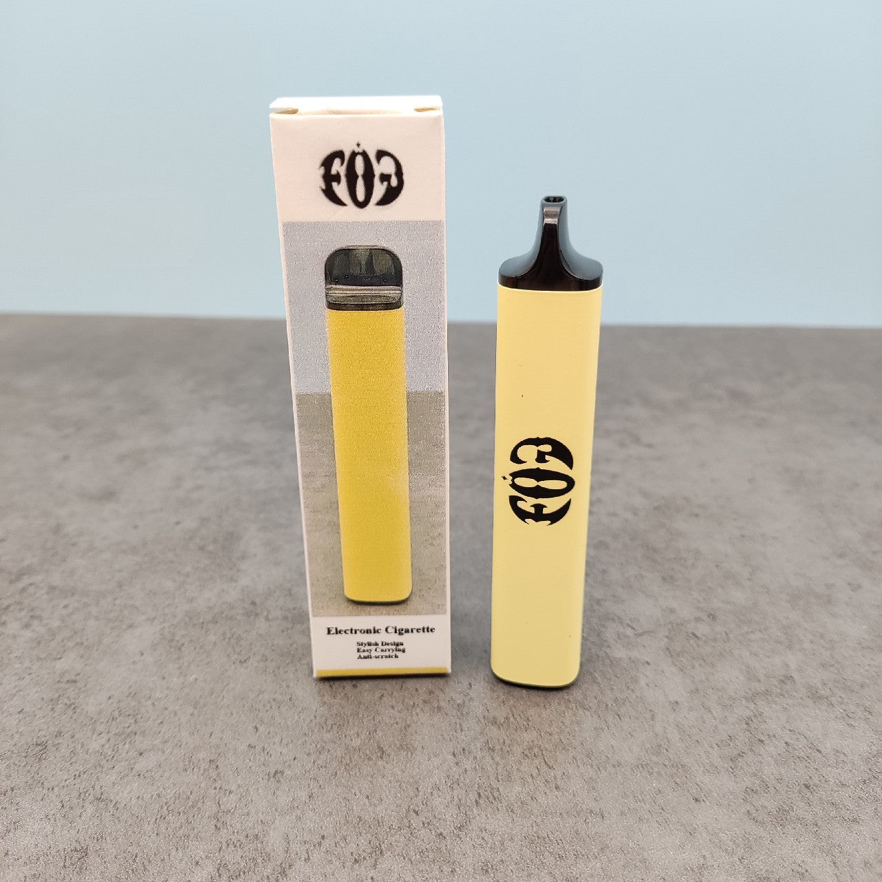 Electronic Cigarette Smokeless and Safer Electronic Cigarette, Yellow