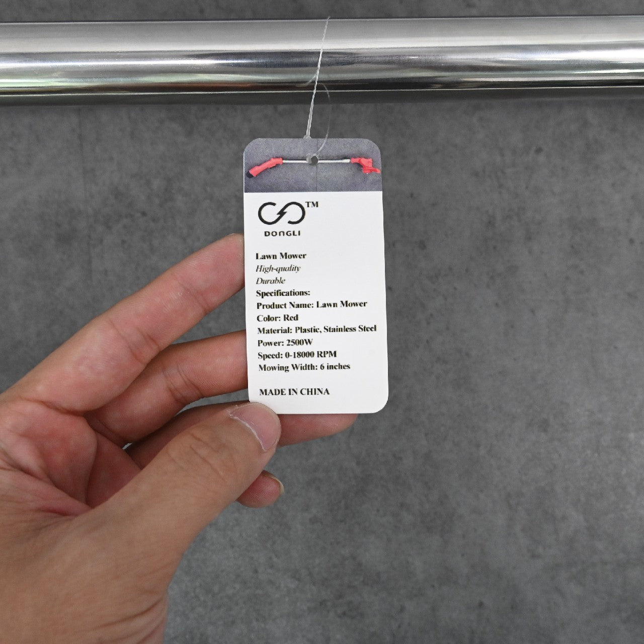 DONGLI Electric Lawn Mower 18000RPM Cordless Home Grass Trimmer Garden Tools