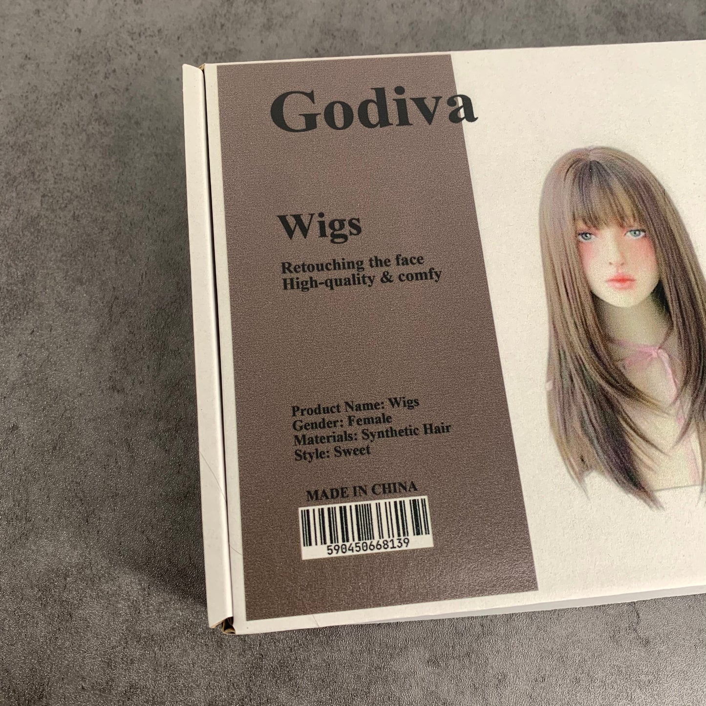 Godiva Wigs with Bangs for Women Party and Cosplay Wig