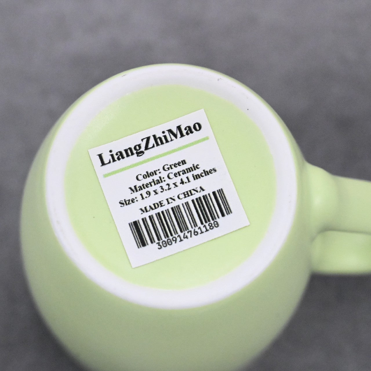 LiangZhiMao Mug Coffee Mug Drinking Cups for Coffee, Tea, Juice in Green