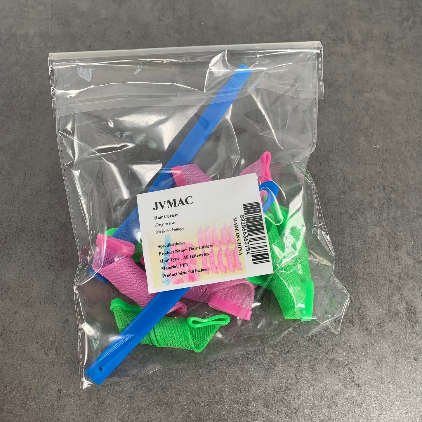 JVMAC Heatless Curlers Hair Curlers Spiral Curls for Most Kinds of Hairstyles