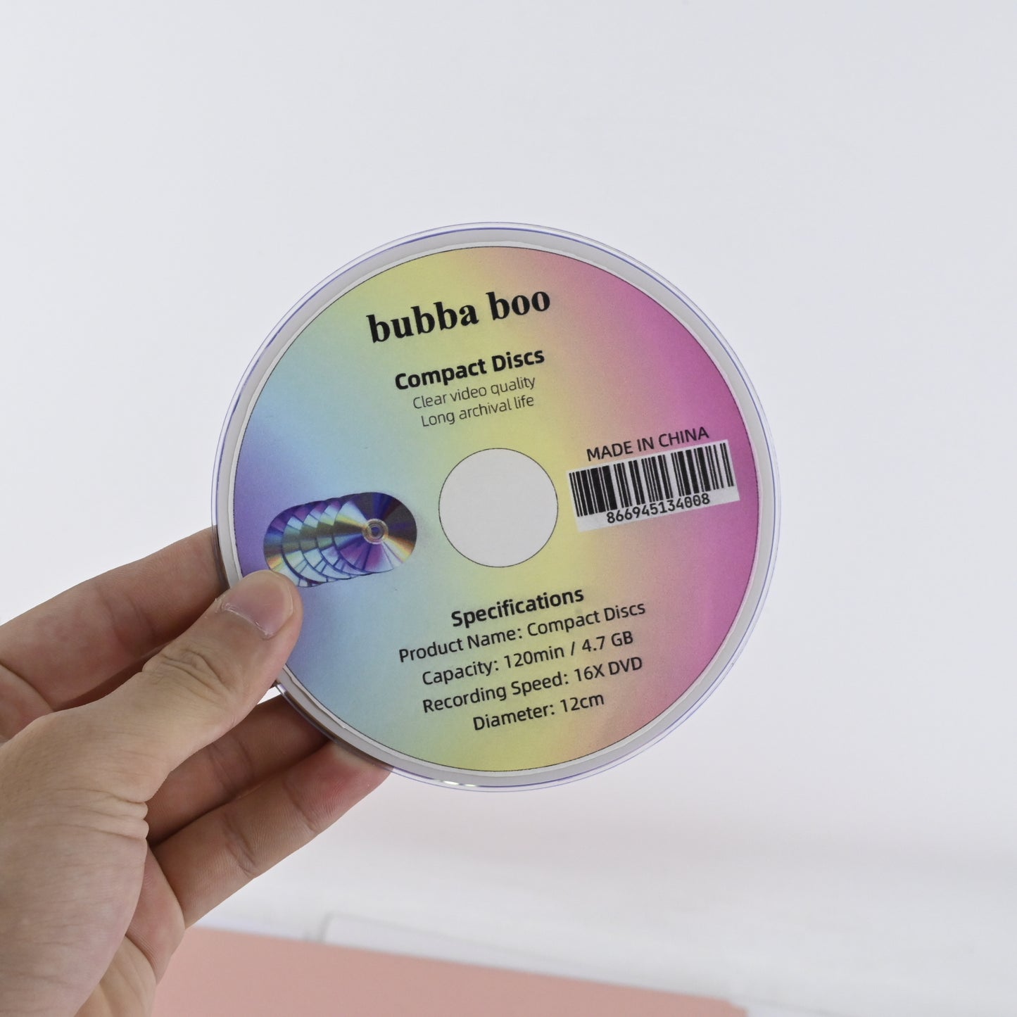 bubba boo Compact Discs Featuring Animated Cartoons