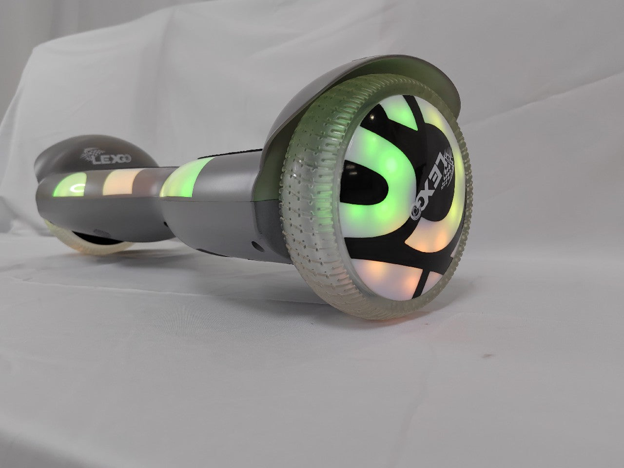LEXGO Mobility Scooter Hoverboard Self-Balancing Scooter with 6.5” LED Light-Up Wheels, 7 mph Max Speed, Dual 150W Motors, 4.5 Miles Max Range