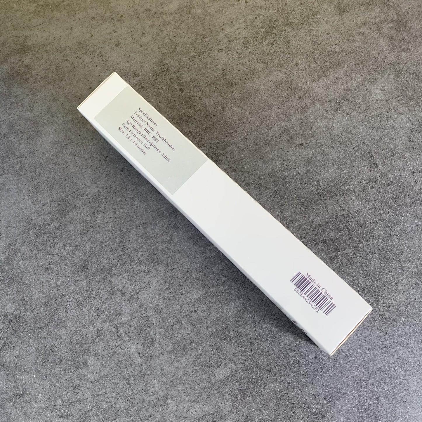 Homtas Clean Toothbrush Blue Toothbrush, Medium Toothbrush for Adults, 1 Pack