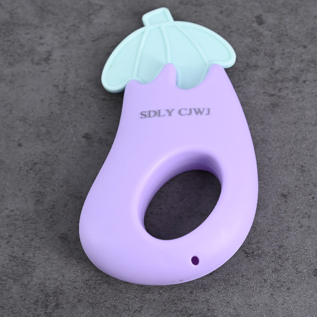 SDLY CJWJ Newborn Baby Grab Toys Chews Food Grade Kid Toy in Purple