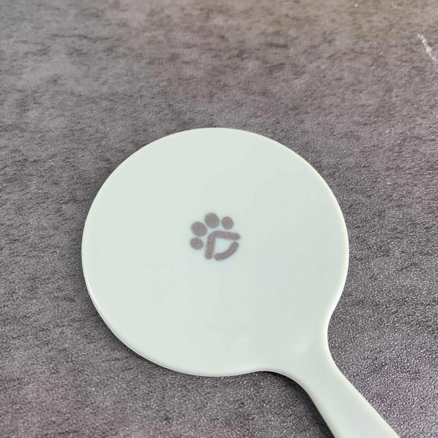 Green Portable Hand Makeup Mirror for Girls Make-up Mirror