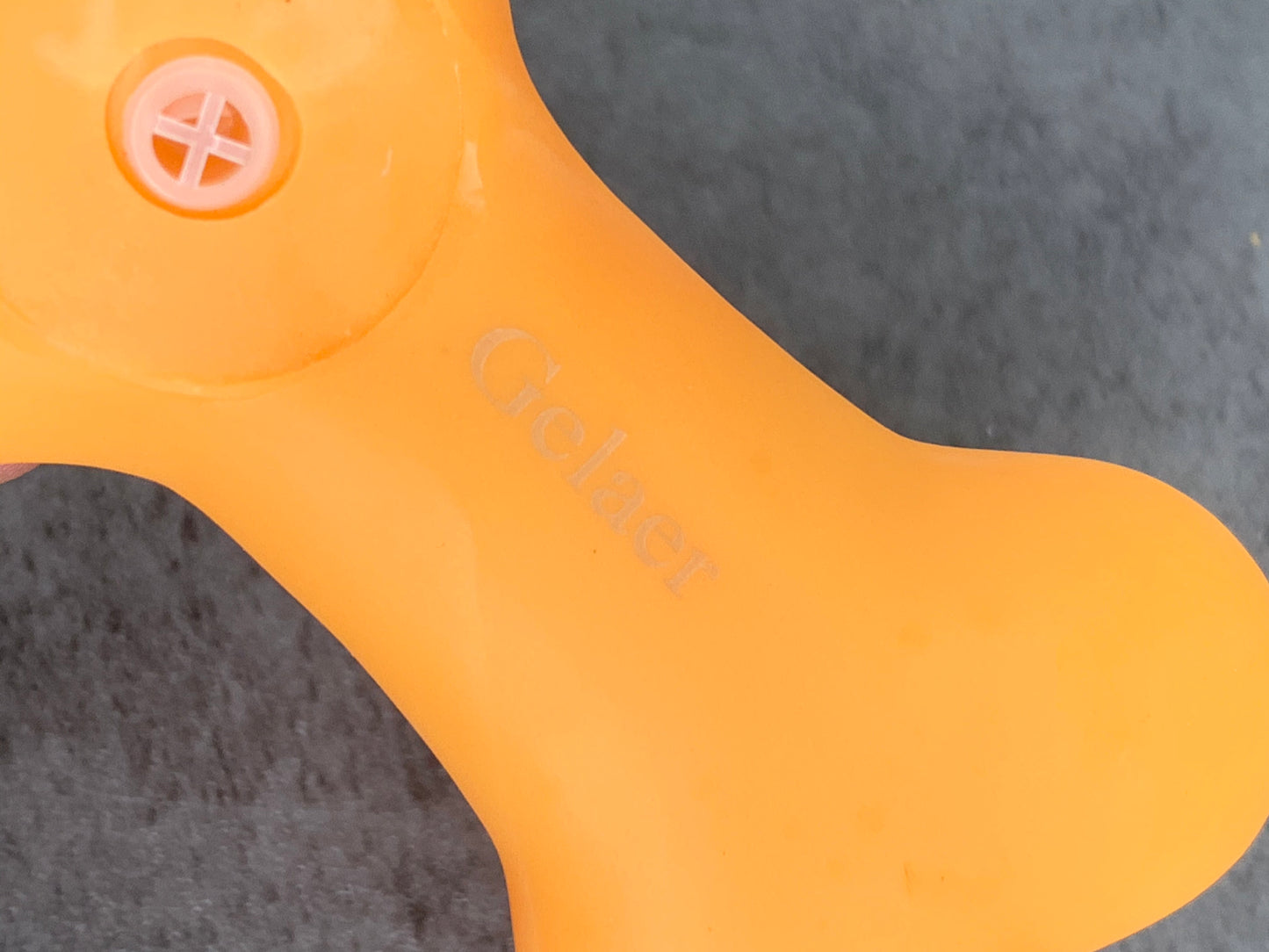 Gelaer Vinyl Dog Bone Toy Chew Toys for Dogs in Yellow