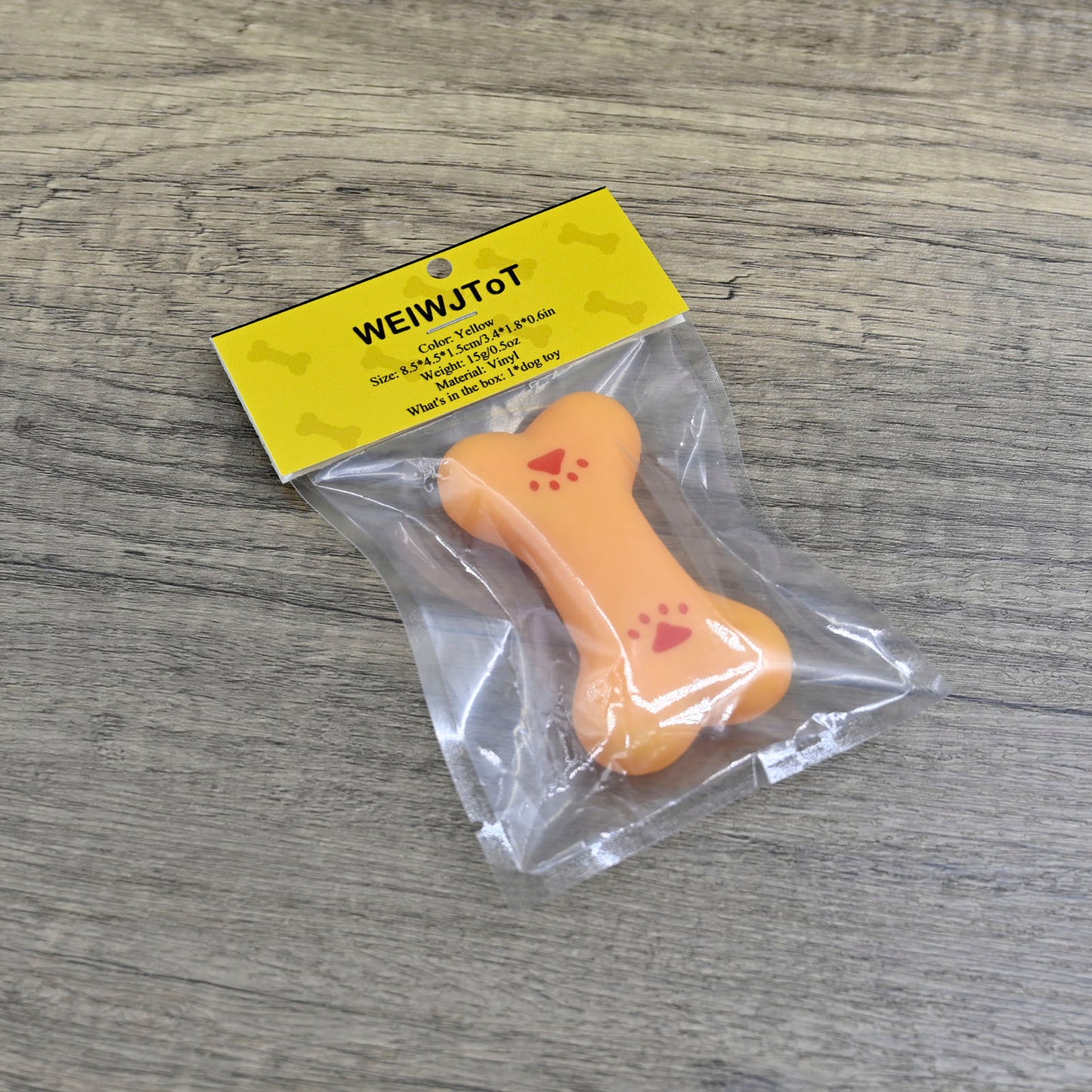 WEIWJToT Chew Toys for Dogs in Yellow