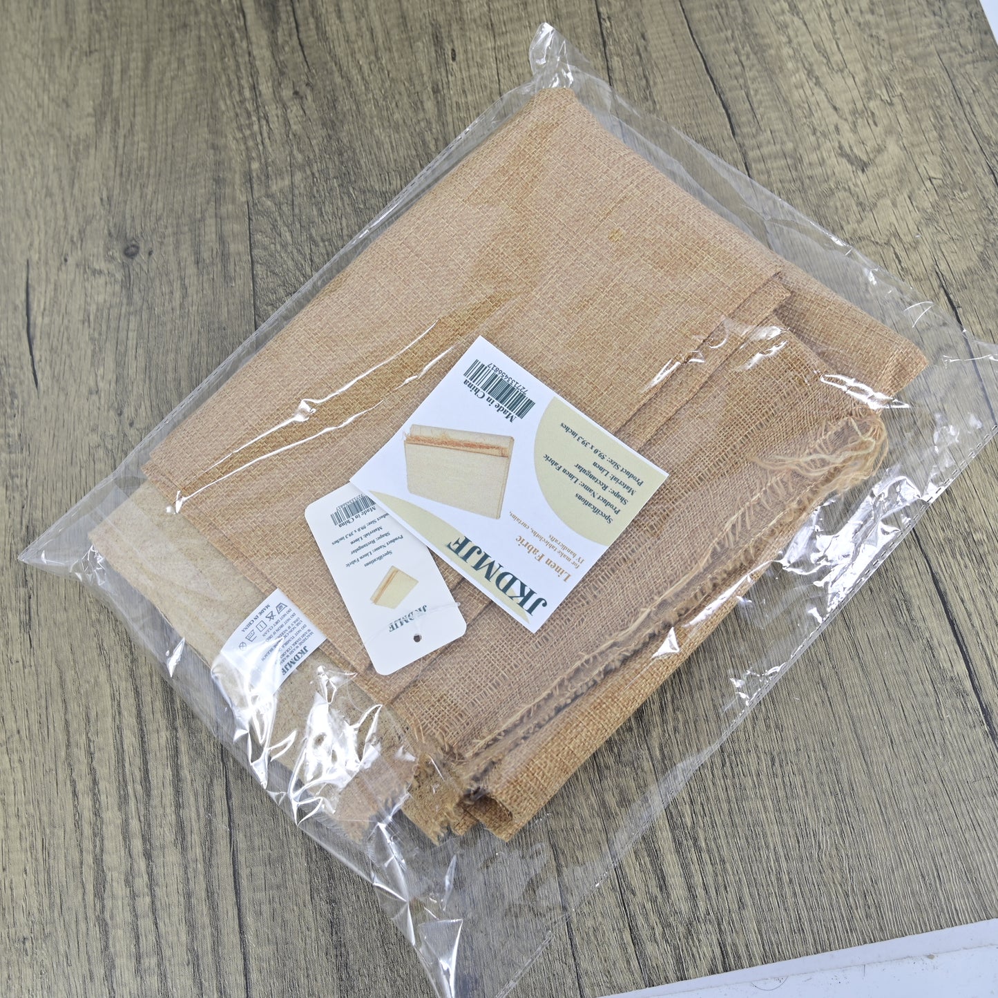 JKDMJF Plain Thickened Cotton And Linen Cloth