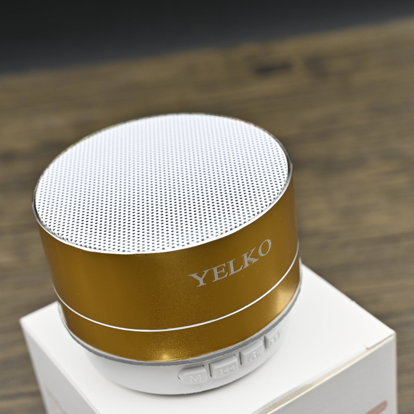 YELKO Mini Portable Stereos Speaker Bluetooth Wireless Car Audio USB Charging Speakers