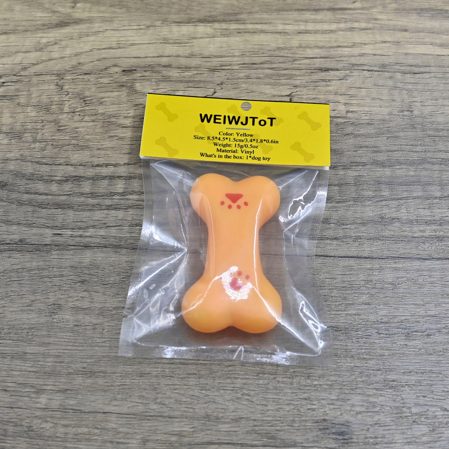 WEIWJToT Chew Toys for Dogs in Yellow