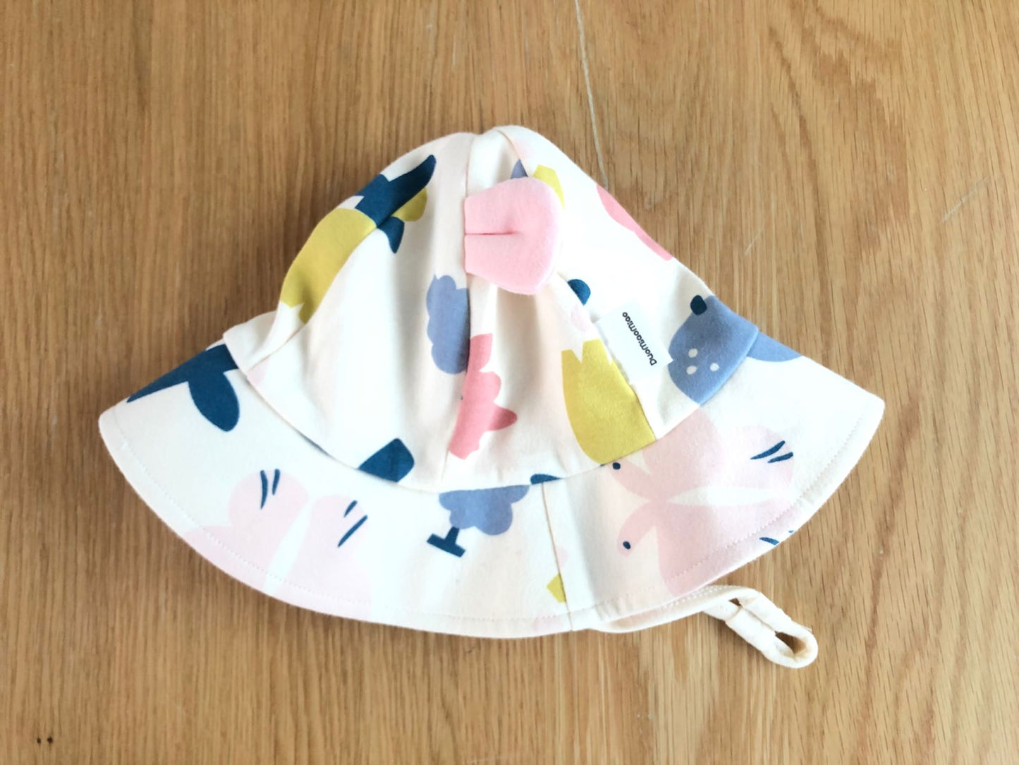 DuoMiaoMiao Baby Cartoon Sun Hat, Summer Seaside Outdoor Play Hat 6 Months to 3 Years Old Girl Hat