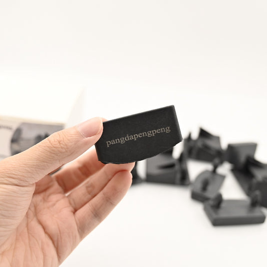 pangdapengpeng Replacement Black Plastic Bed Caps Bed Slat Holders, Fits 5cm Wide Wooden Slats