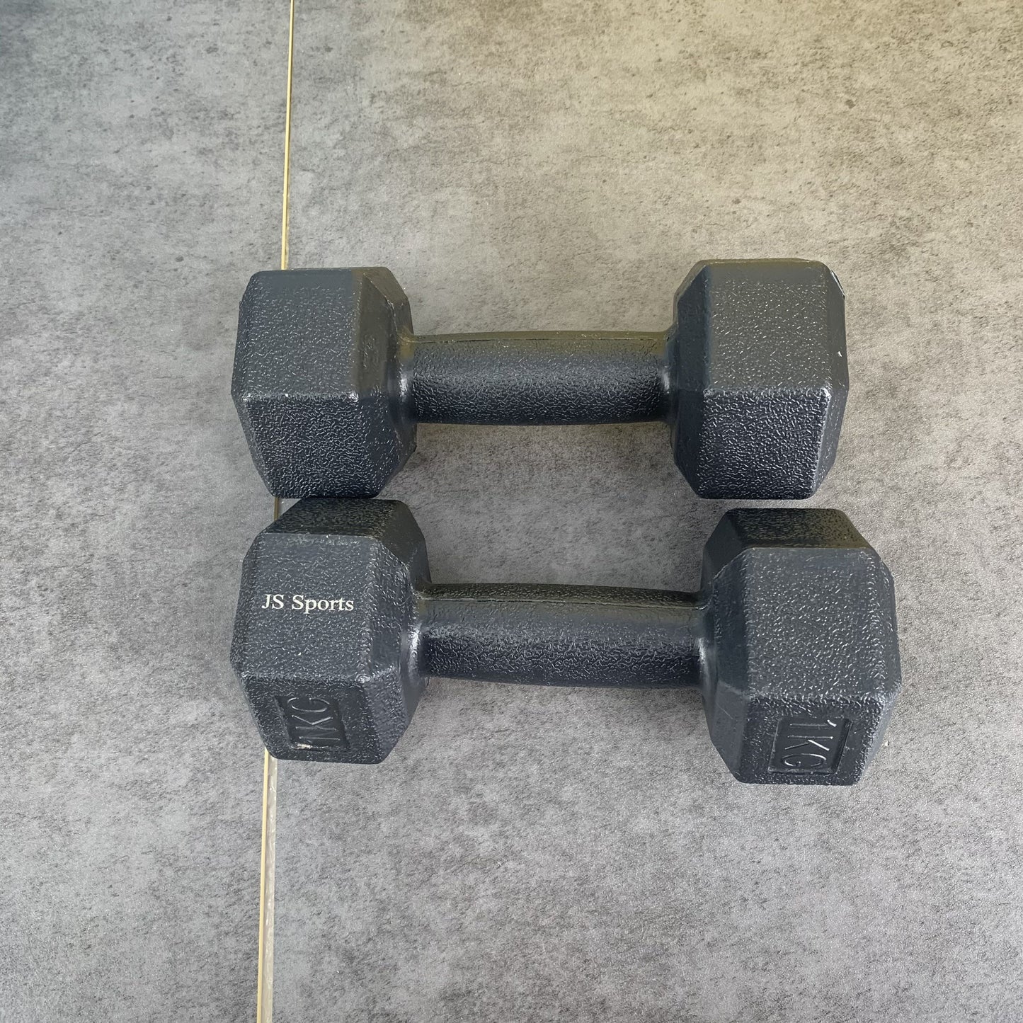 JS Sports 2PCS  2.2LB Dumbbell Barbell Exercise Equipment