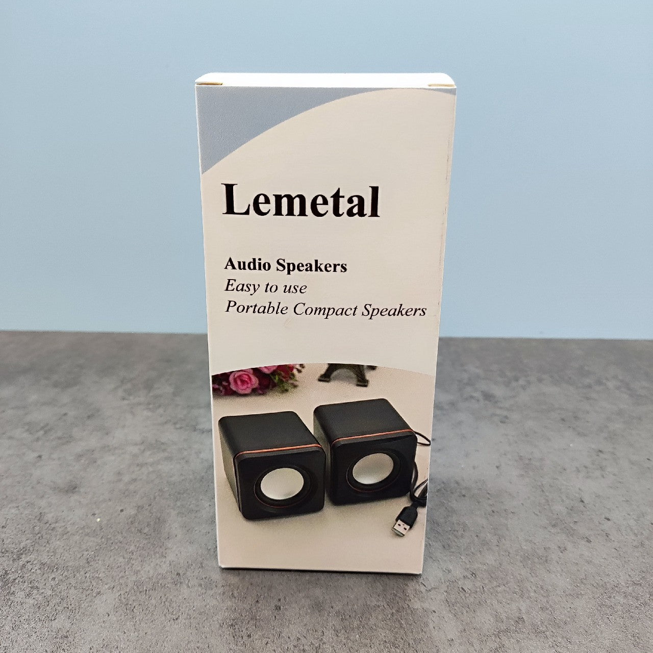 Lemetal Audio speakers Cabinets For Loudspeakers Portable Mini USB 2.0 Speakers