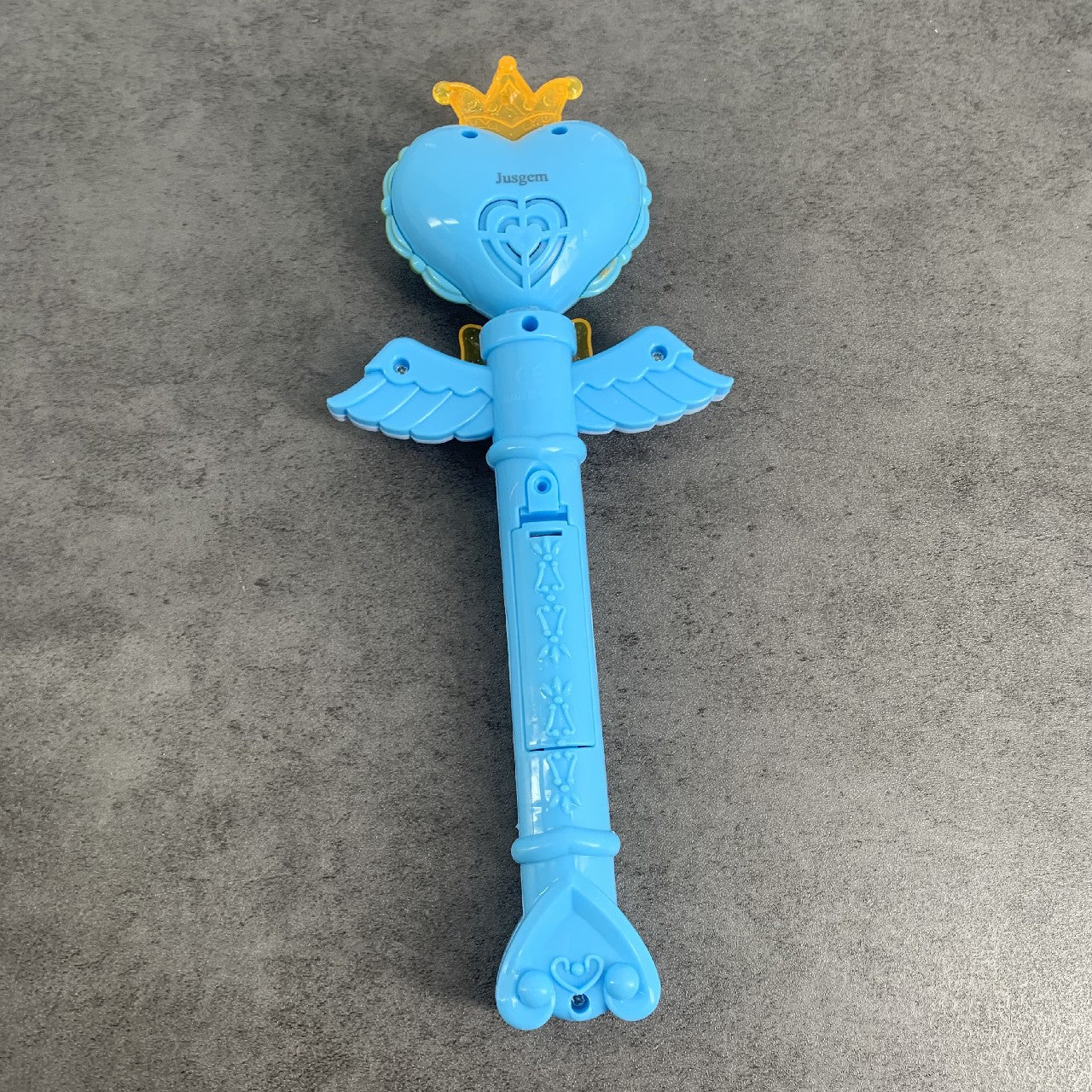 Jusgem Blue Kids Toys Princess Magic Wand Girls Dress Up Accessories Birthday Gift