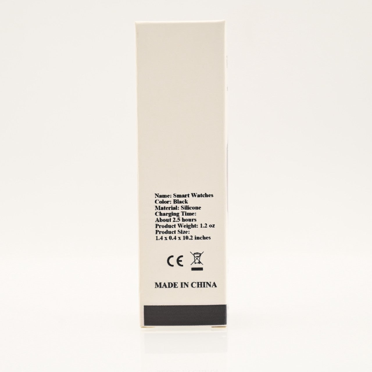 iGeeKid Smart Watch, Square LED Smart Digital Watch, Universal, Black