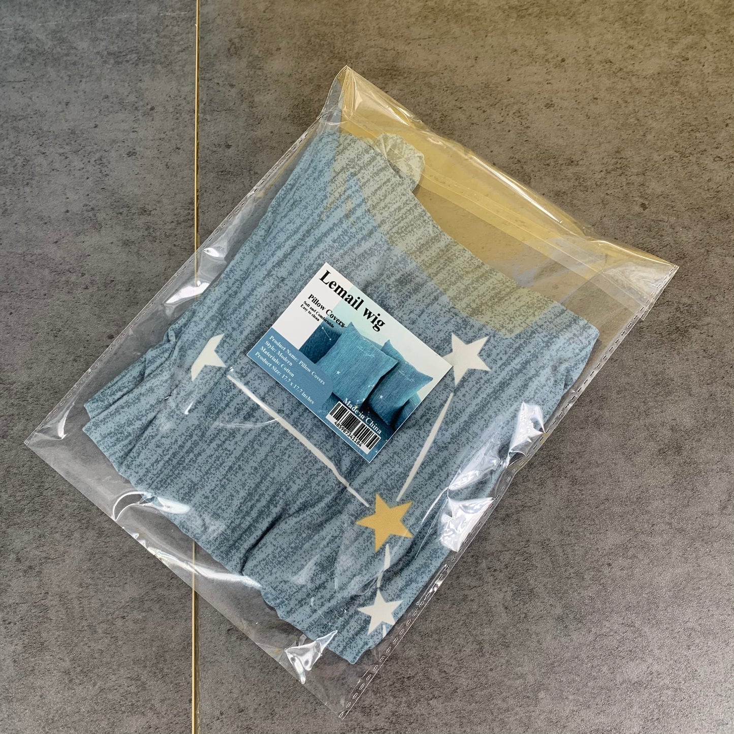 Lemail wig Pillow Cover Case- Soft Comfortable 100% Cotton and Breathable Home Decorative Pillowcase