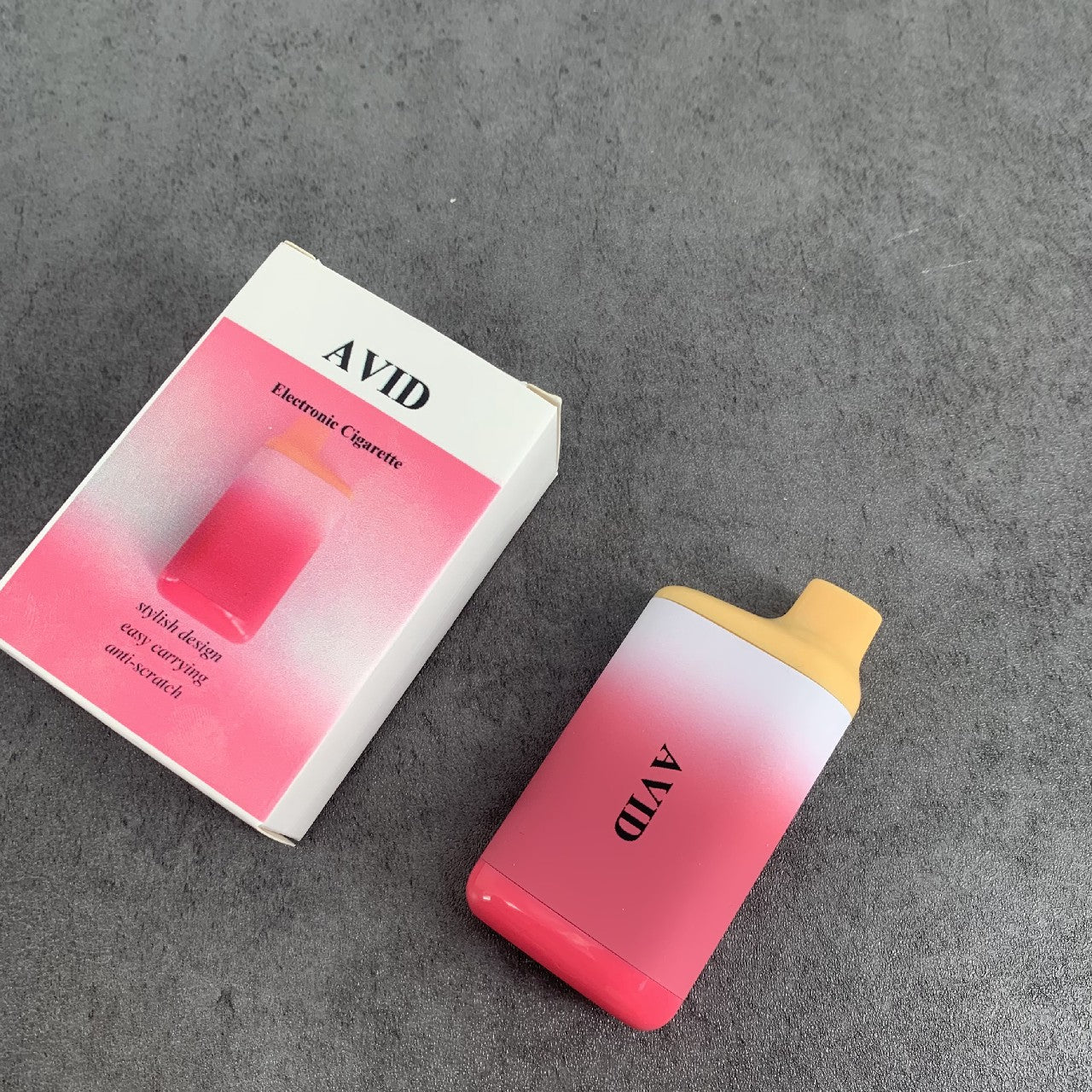 AVID Light Nicotine Fruit Flavor Content E-cigarettes in Red