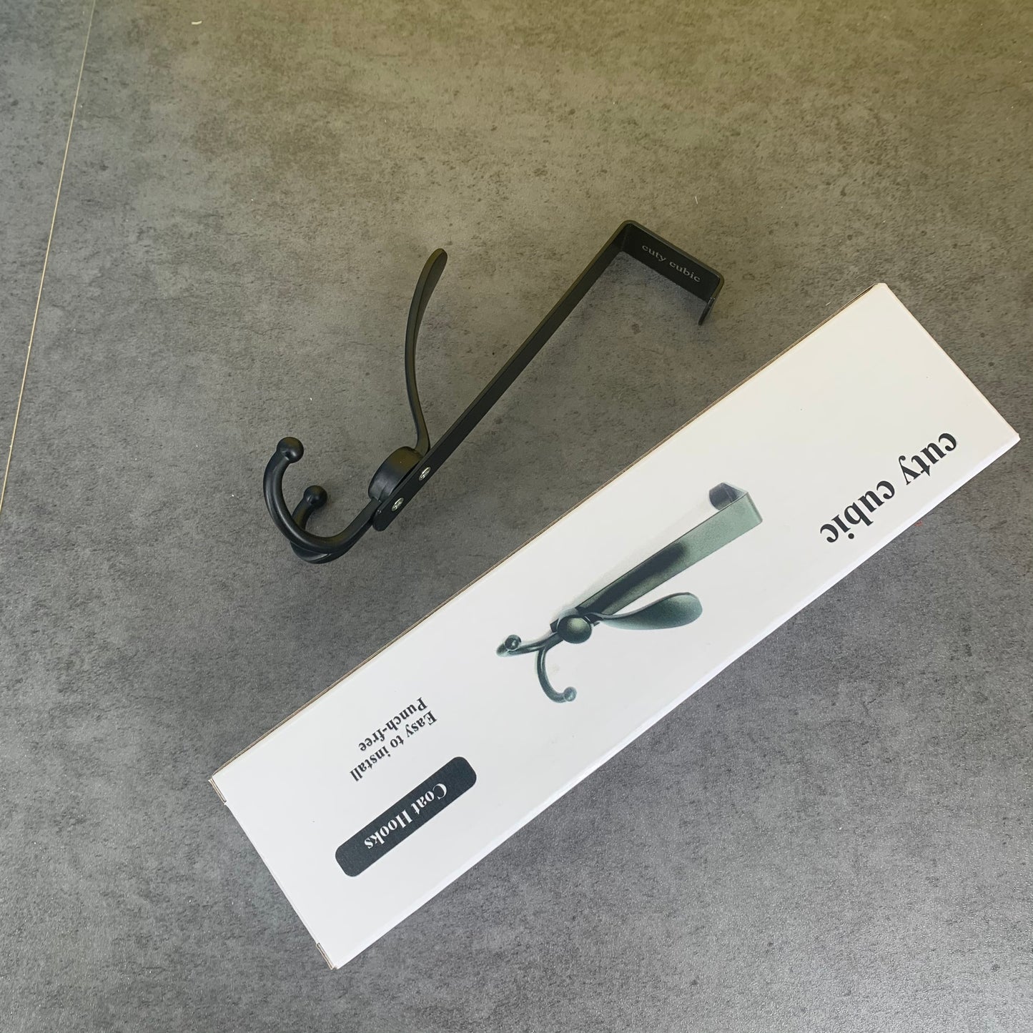 cuty cubic Stainless Steel Punch-free Strong Hook Storage Racks