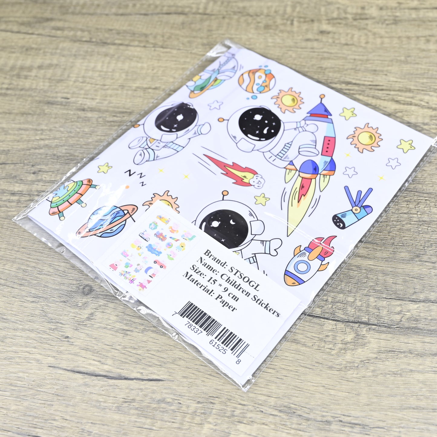 STSOGL Cartoon Animals Stickers Kids Notebook Decoration For Children Boys Girls