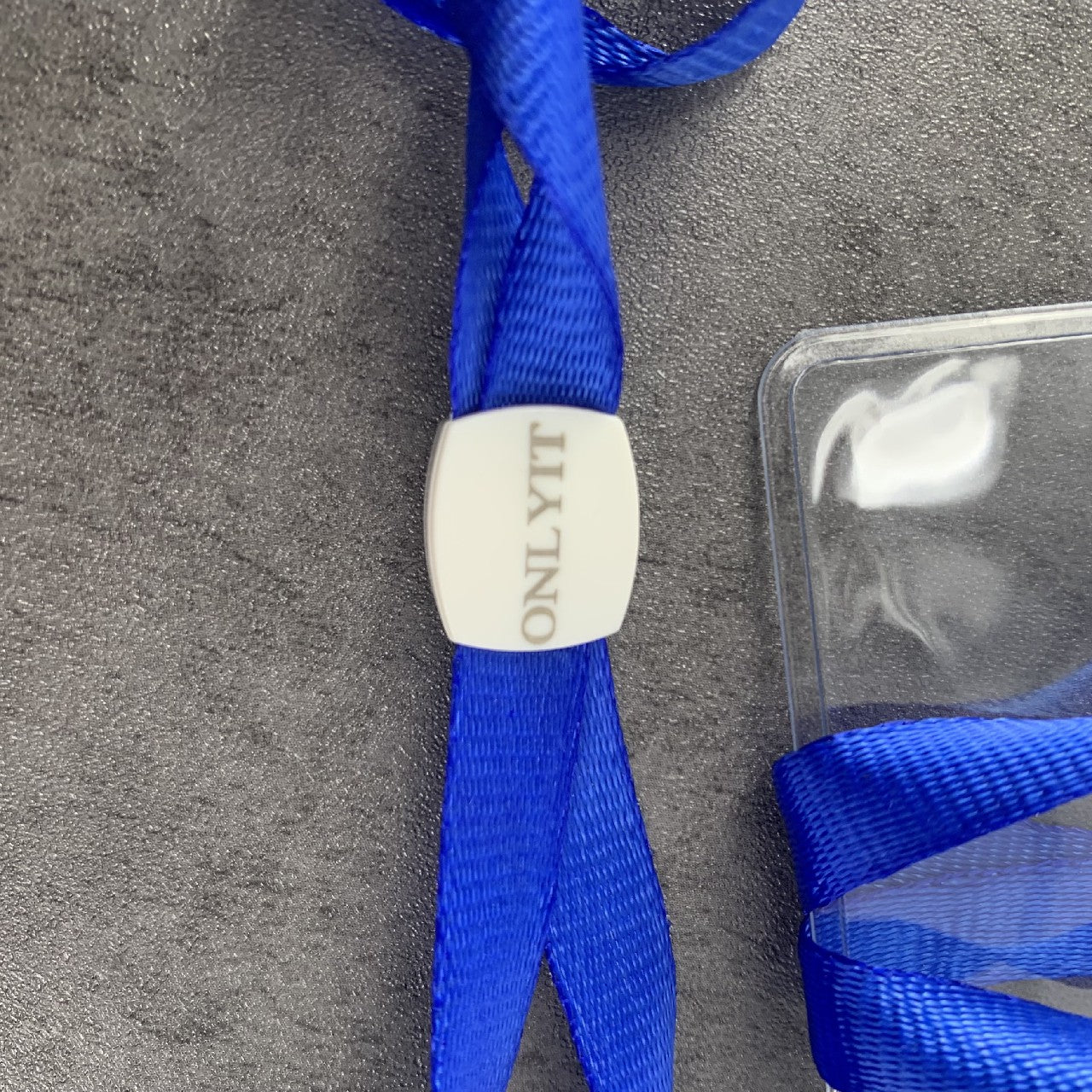 ONLYIT Waterproof Clear Name ID Badge Holders with Lanyard