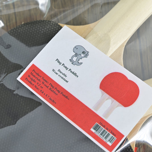 Player Table Tennis Paddle Kit with 2 Balls