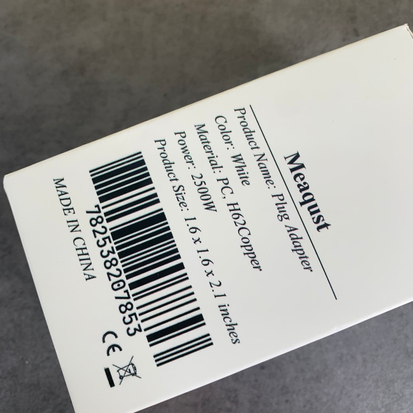 Meaqust Socket Converter Plug Conversion Head Multi-Functional USB Plug-in Board Wireless Porous 105U White