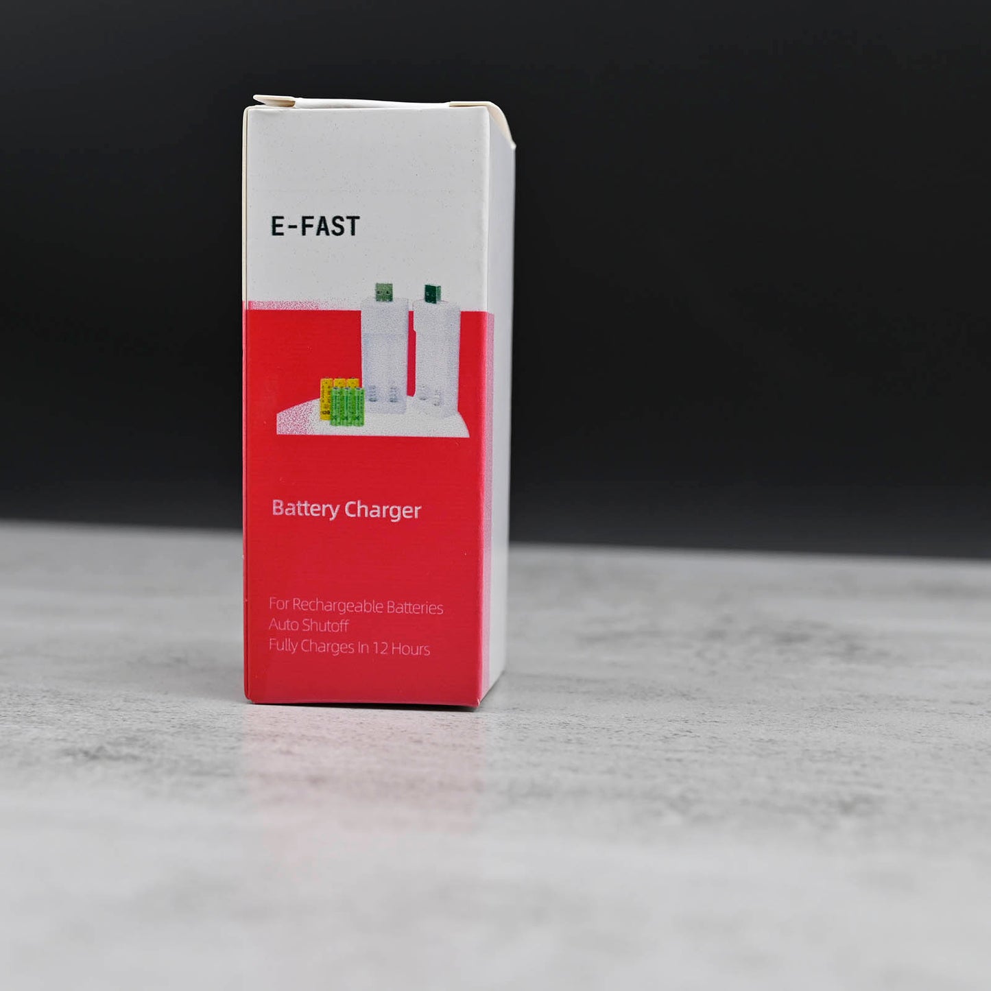 E-FAST Battery Charger 2 Slot Charger in White