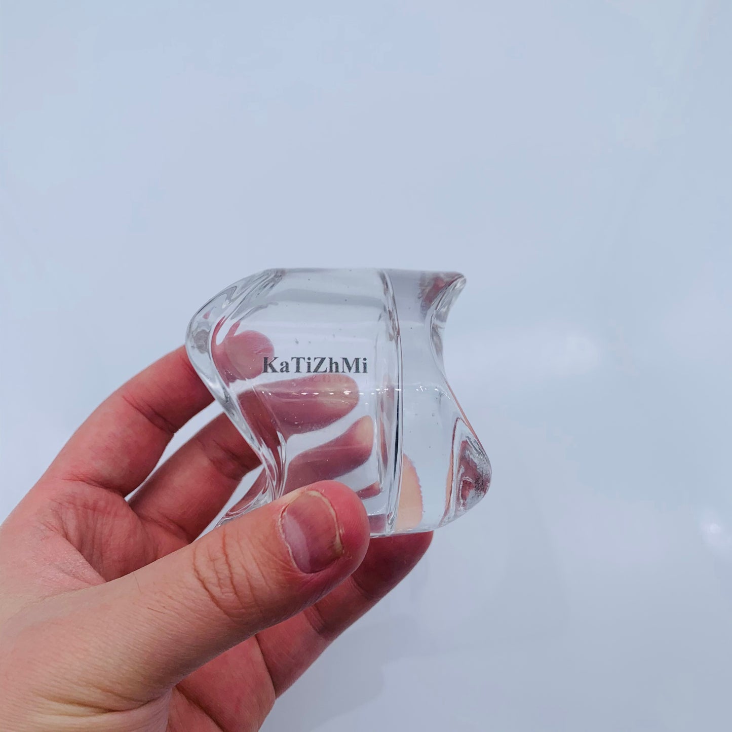 KaTiZhMi Glass Candlesticks Holder Fine Transparent Crystal Glass Candlestick Dining Home Decoration